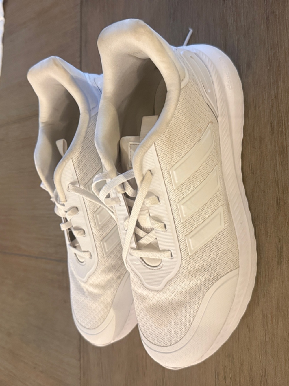 adidas White Athletic Running Sneakers
